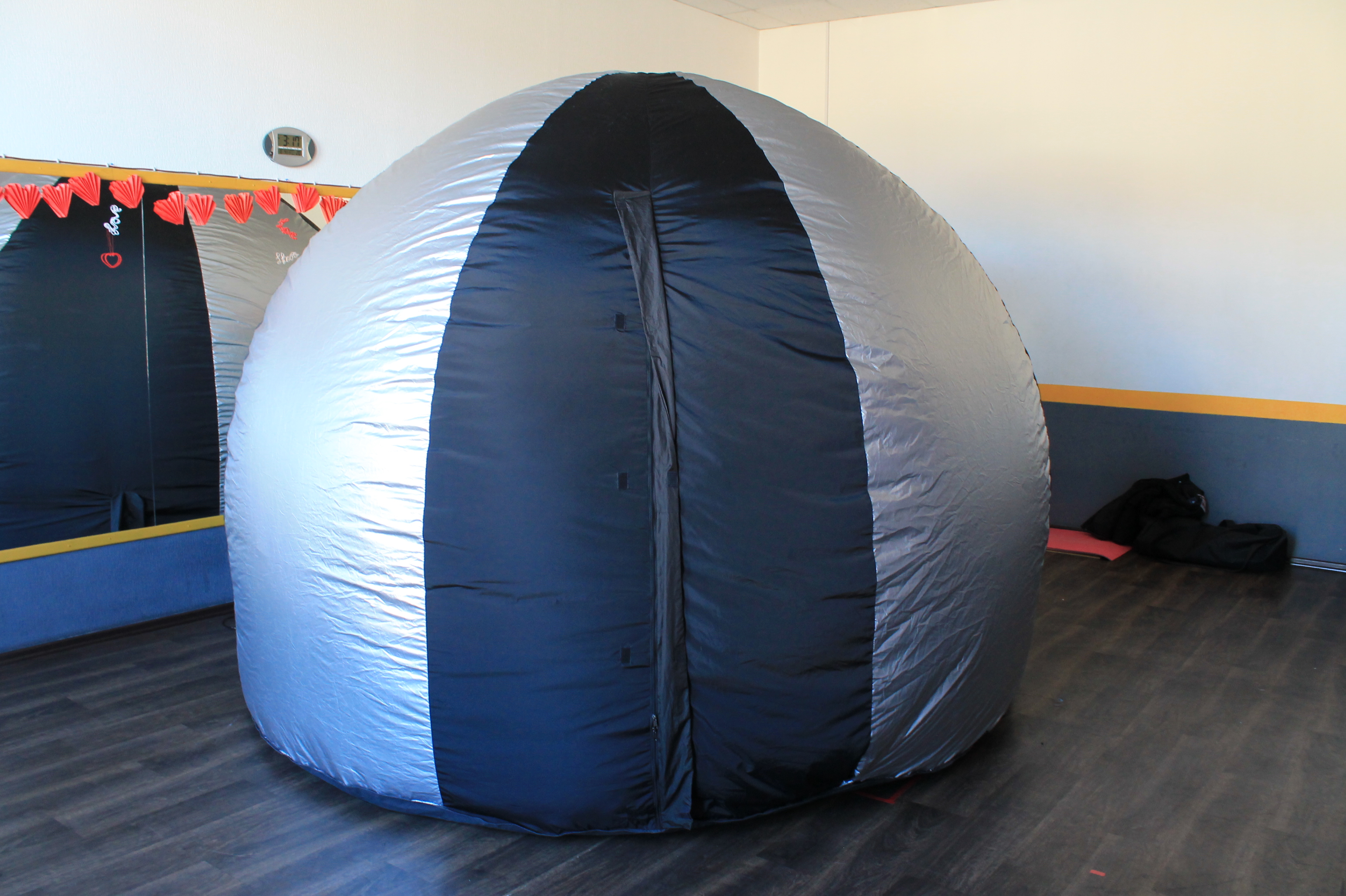 Dome of mobile planetarium