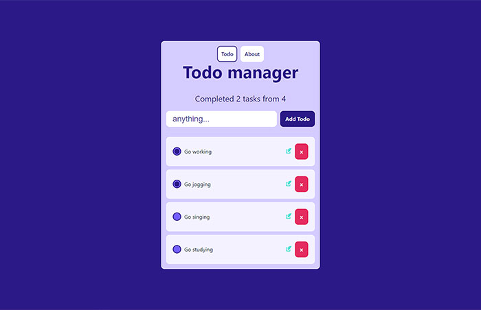 React Todo