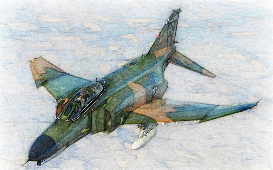 McDonnell-Douglas-F-4-Phantom-II-Фантом