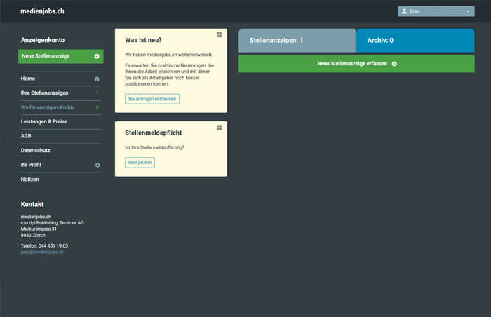 Medienjobs App
